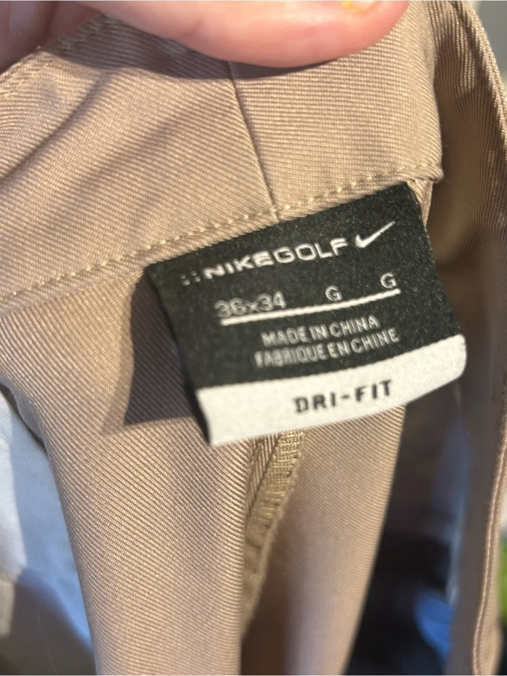 Nike golf dri